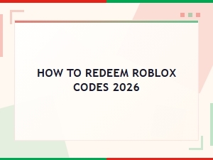 How to Redeem Roblox Codes 2026 – Free Robux Codes & Rewards